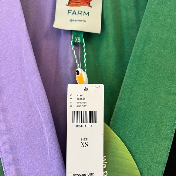 NWT FARM Rio caftan kimono maxi dress - Picture 5 of 6